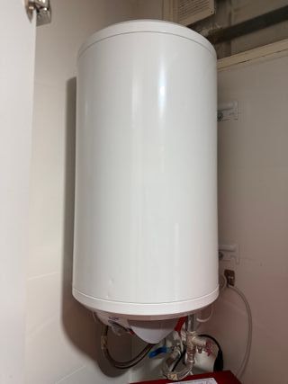 Termo eléctrico Aparici 75L Blanco