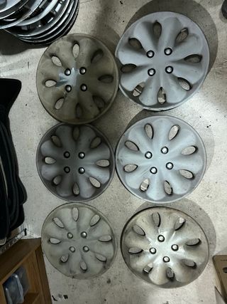 2 Tapacubos Citroën 15 Originales