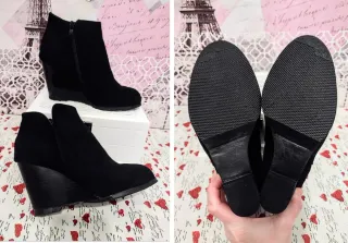 BOTINES CUÑA MUJER NUEVOS