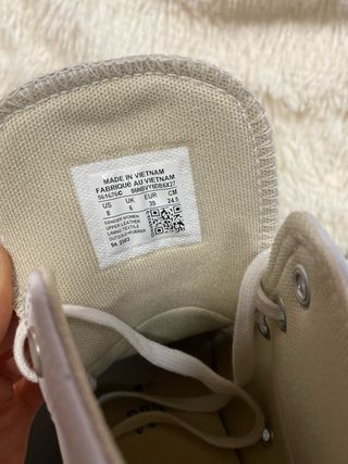 Converse Chuck Taylor Plataforma Piel Blancas