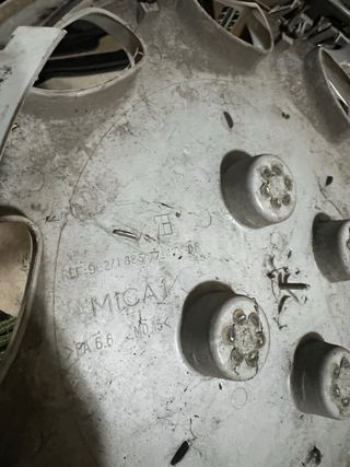 3 Tapacubos Peugeot 14 Originales