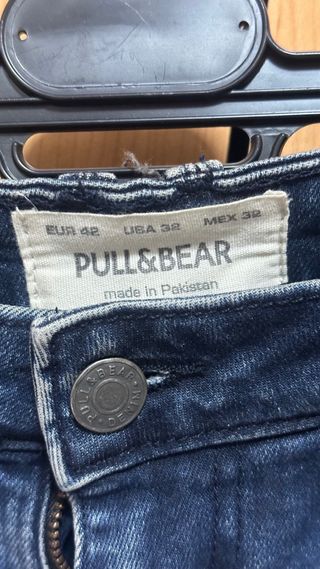 Vaqueros cortos Pull&Bear desgastados