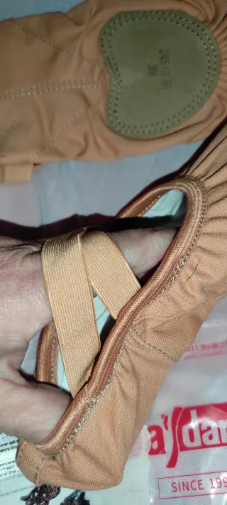 Zapatillas ballet media punta Daydance 39