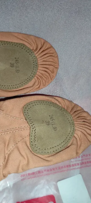 Zapatillas ballet media punta Daydance 39