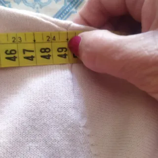 Jersey Hombre Cuello Pico Rosa .Talla XXL