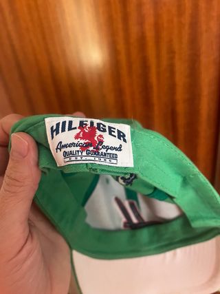 Gorra Tommy Hilfiger niño verde