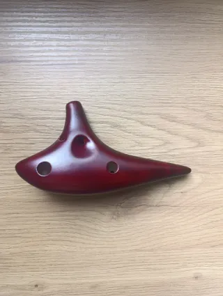 Ocarina 12 agujeros con funda y libro