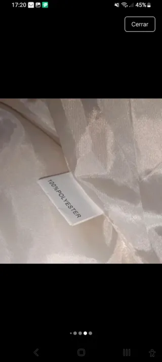 Chaqueta acolchada mujer en tono blanco roto(crema