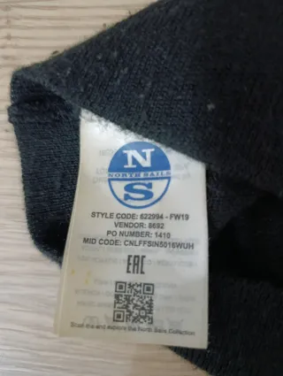 Berretto nero North Sails