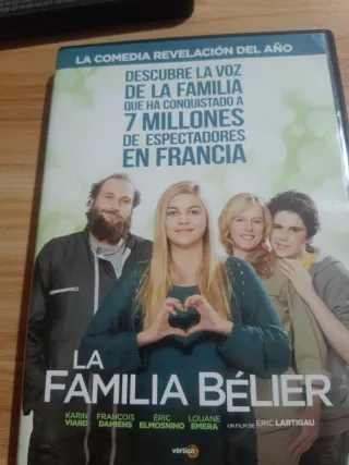 DVD La Familia Bélier Comedia Familiar