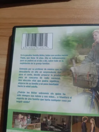 DVD La Familia Bélier Comedia Familiar