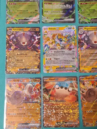 9 Cartas Pokémon EX
