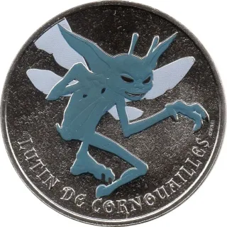 Francia 2022 medalla Harry Potter Duendecillo