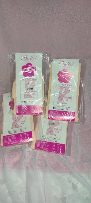 4 Medias de ballet 140cm gimnasia, baile. Patinaje