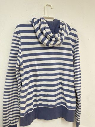 Sudadera Nike rayas azul y blanco Talla S
