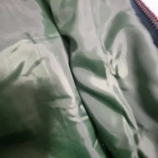 Chaleco pelo natural verde talla única