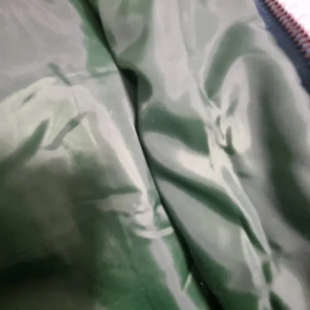 Chaleco pelo natural verde talla única