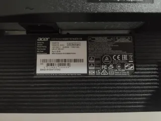 Monitor Acer KG241Q 23.6 Full HD Negro