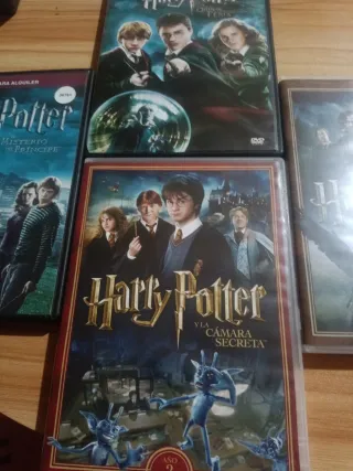 4 DVDs Harry Potter