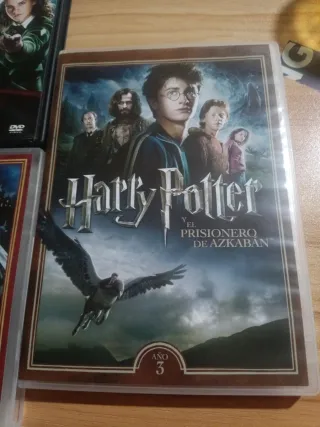 4 DVDs Harry Potter
