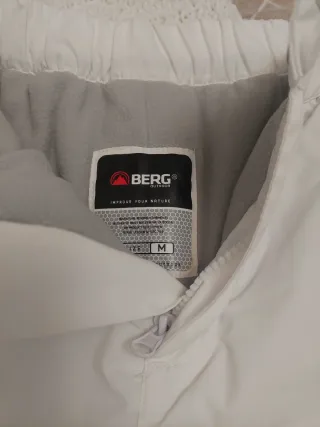 Pantalón de esquí blanco talla m