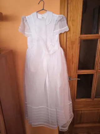 Vestido de Comunión Blanco Edania Talla 12
