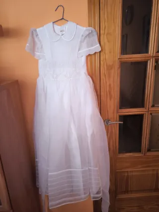 Vestido de Comunión Blanco Edania Talla 12