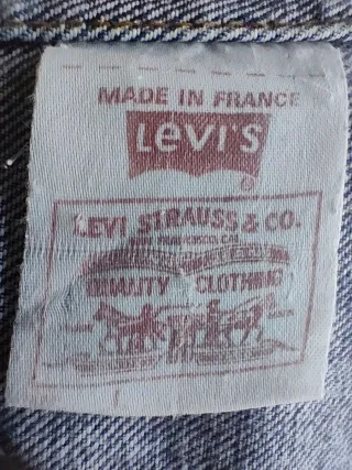 Chaqueta Levi’s Trucker Vintage – Made in France