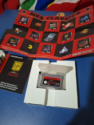GBA The Legend of Zelda Clásico NES