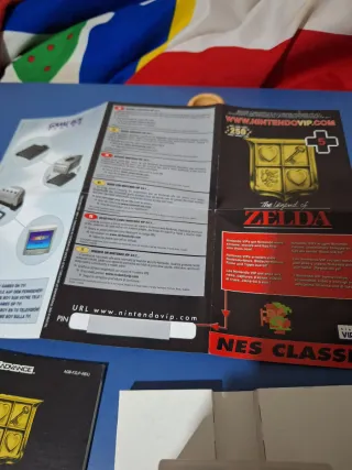 GBA The Legend of Zelda Clásico NES