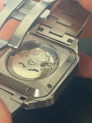 Seiko Mod Santos automático NH35 – acero