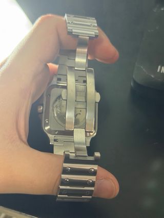 Seiko Mod Santos automático NH35 – acero