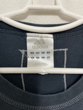 Camiseta Adidas Negra Hombre Manga Larga