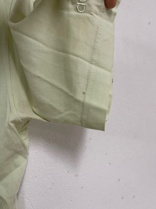 Camiseta Adidas Verde Pastel Deportiva Talla M