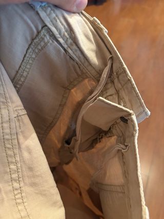 Blustaff Pantalone Utility Cargo Zip Beige