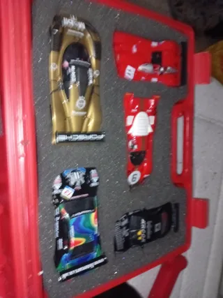 Maleta Scalextric Coches y Mando