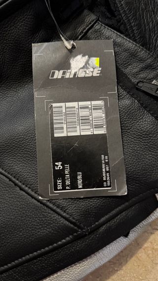 Pantalón Dainese Moto Cuero Talla 54