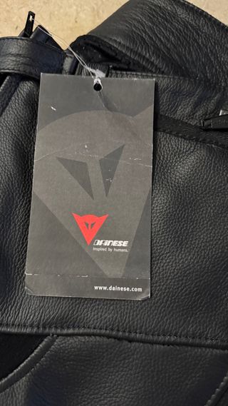 Pantalón Dainese Moto Cuero Talla 54