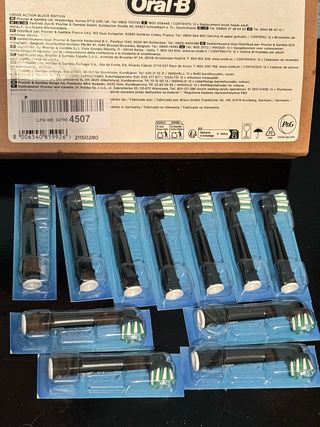 Cabezales Oral-B Cross Action Black Edition