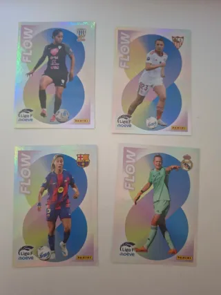 Álbum Liga F + 318 cromos sin repetir