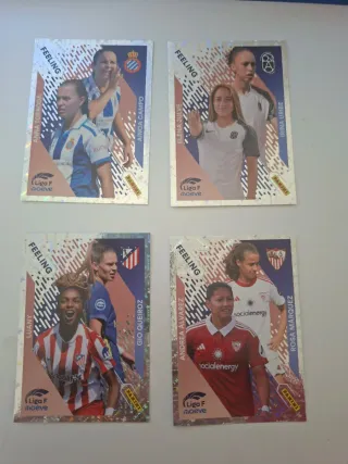 Álbum Liga F + 318 cromos sin repetir