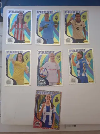 Álbum Liga F + 318 cromos sin repetir