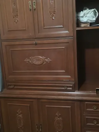 Mueble de salón de madera