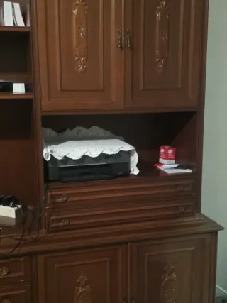 Mueble de salón de madera