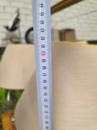 Pareja Lámparas Madera Beige/Marrón