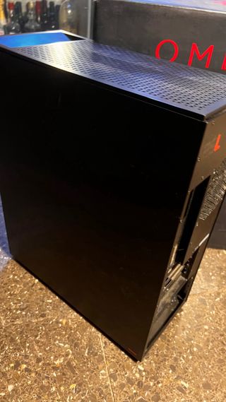 Torre HP OMEN Gaming Negra/Roja