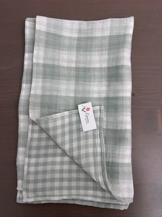 2 muselinas para bebé hechas a mano