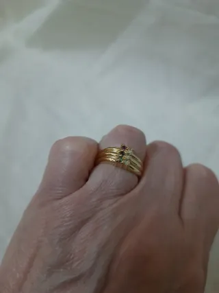 Set anello e orecchini pietre preziose