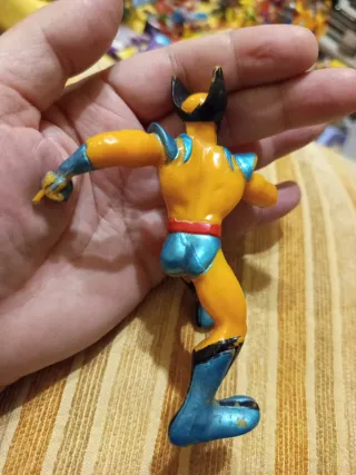 Wolverine Marvel X-Men Figura PVC Amarillo Azul
