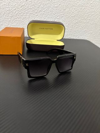 Gafas Louis Vuitton Negras y Doradas